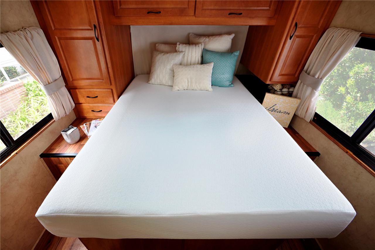 travel trailer queen mattresses