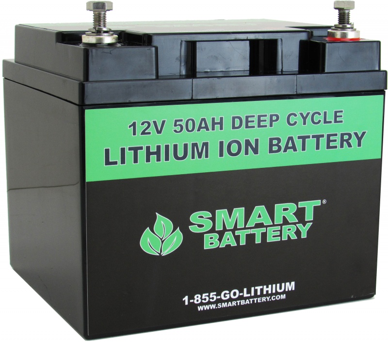 Lithium-ion deep cycle battery.