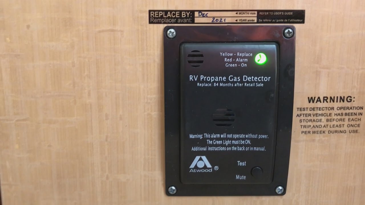 Rv propane detector