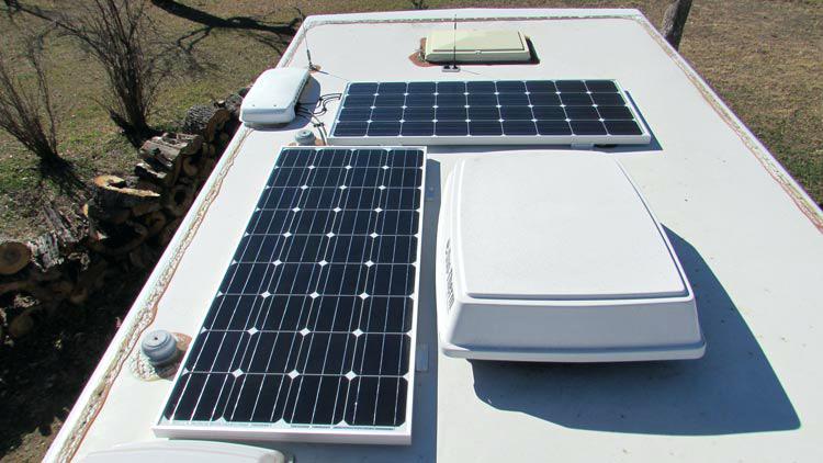 rv upgrades solar panels