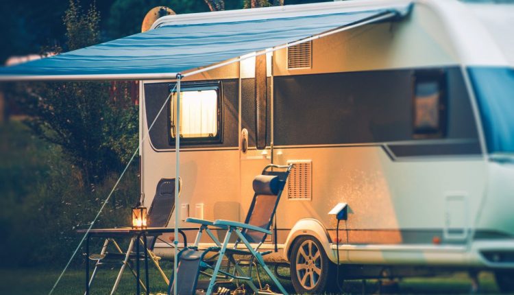 electric RV awning conversion