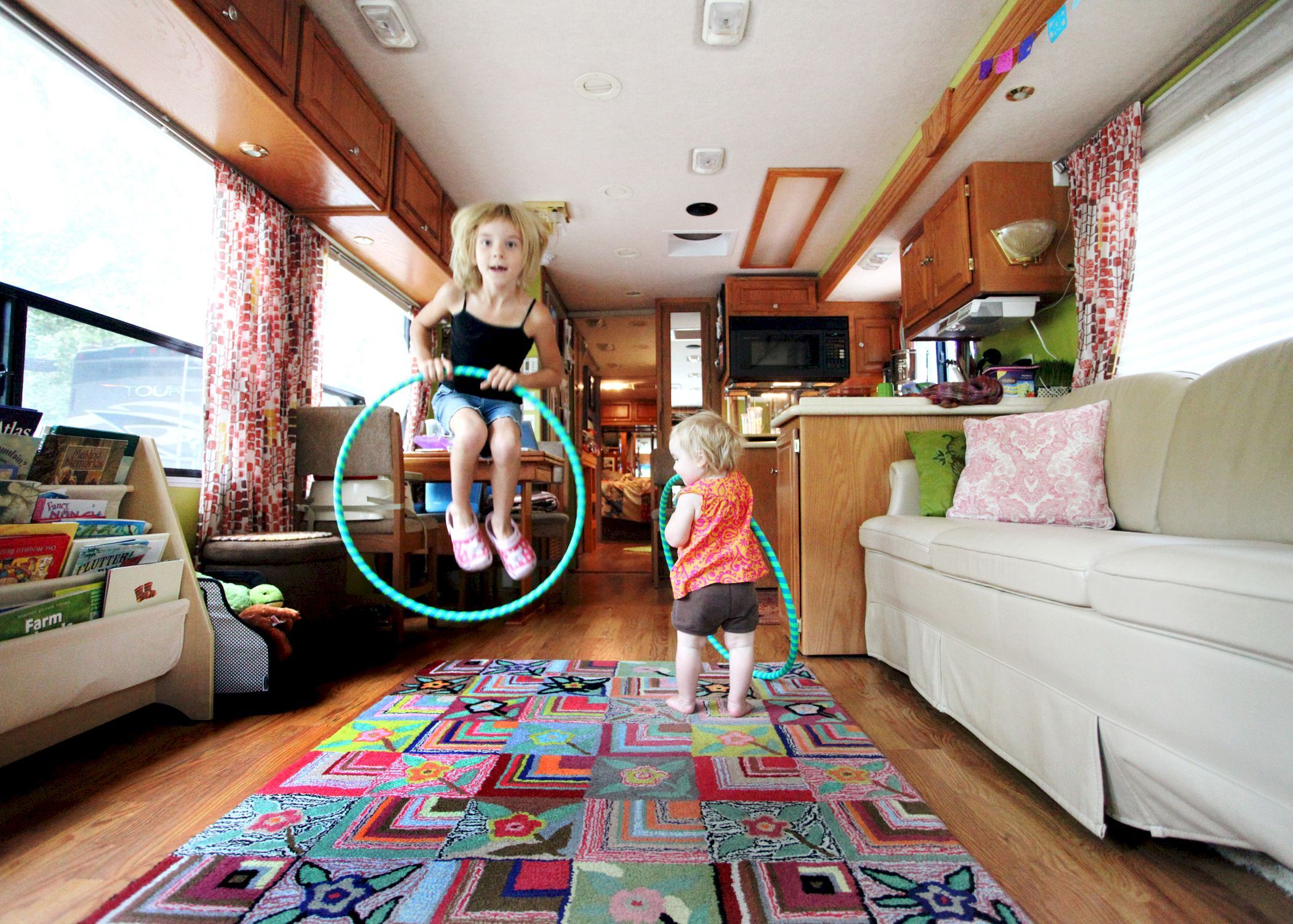 rv living with kids