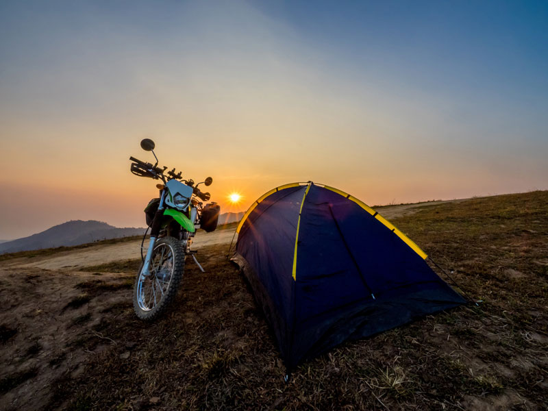 motorcycle camping guide