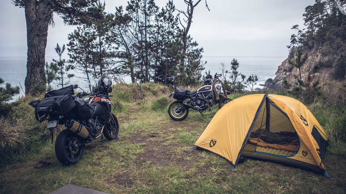 motorcycle camping tips