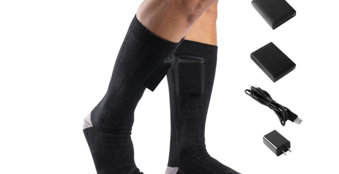heated socks test