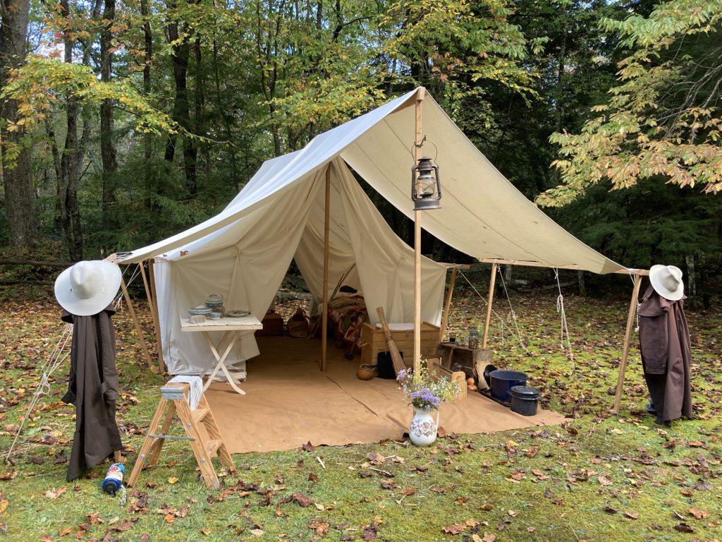traditional camping